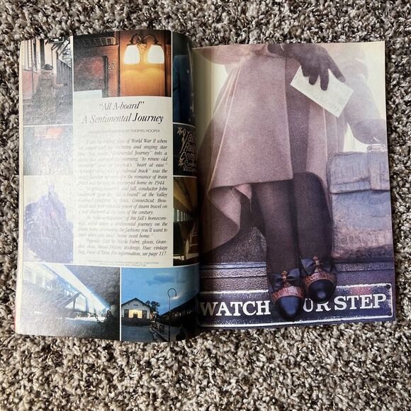 Vintage Victoria Magazine October 1988 Autumn A Sentimental Journey - Picture 4 of 4